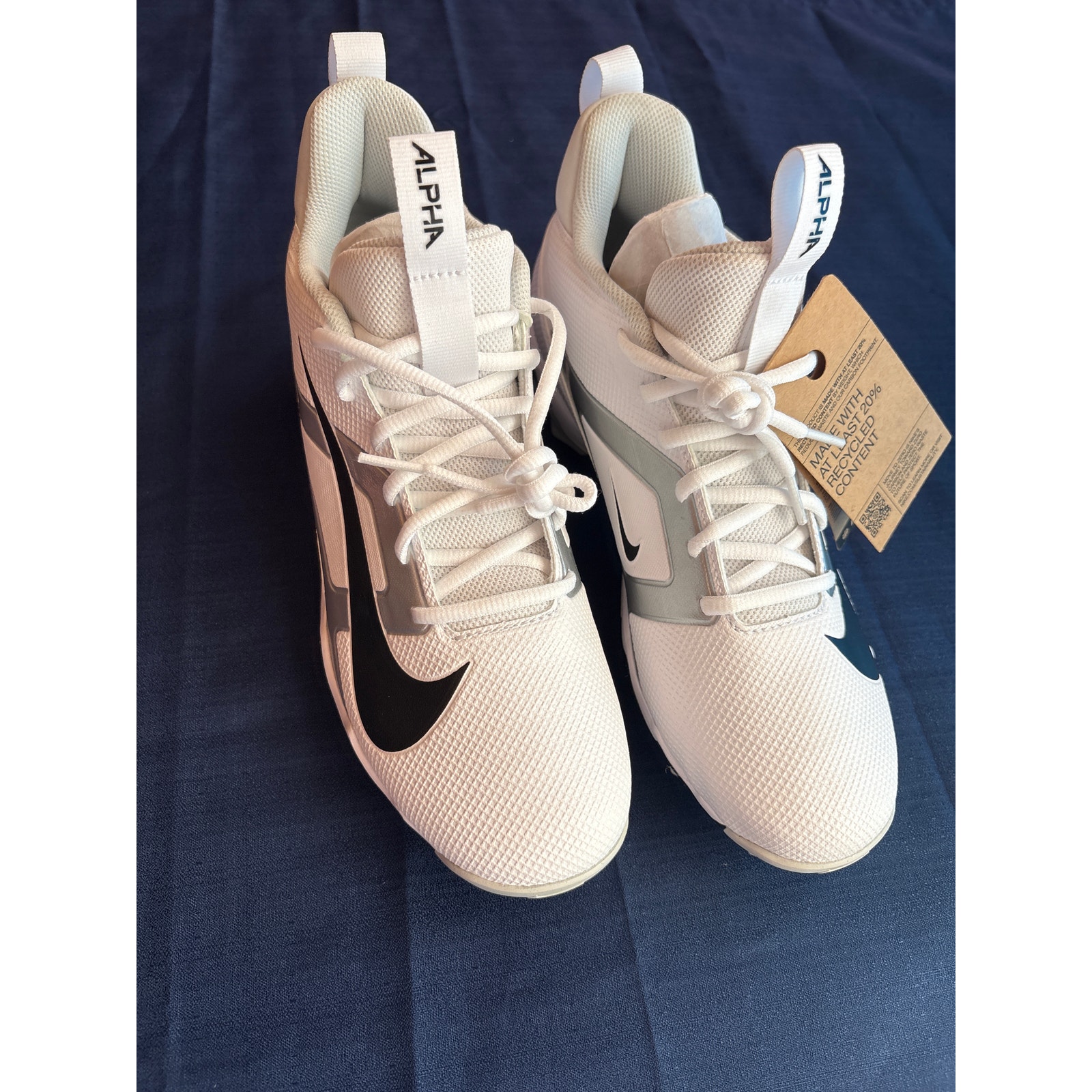 New Nike Alpha Fastflex 4 Shark Football Men’s Shoes Size 9.5 Athletic Shoes